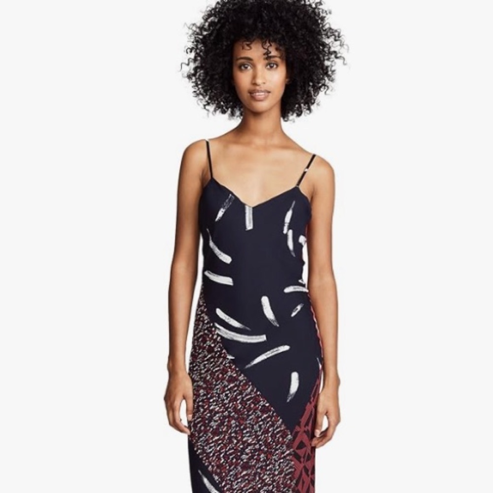 Joie Braewin Silk Popover Maxi Dress, Size Large. - Picture 4 of 11